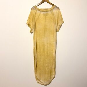 Free People Yellow Maxi Dress
